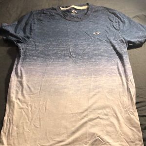 Blue ocean hollister shirt